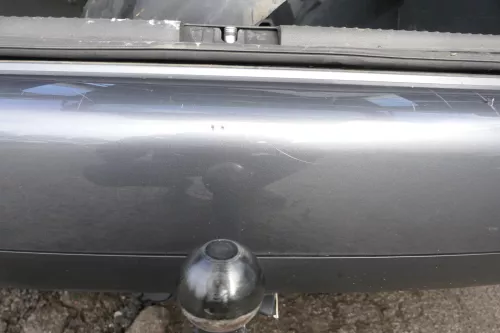 VW Touran 1T Stoßstange hinten Heckstoßstange Stoßfänger grau LD7X (164970)