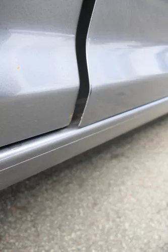 VW Touran 1T3 1T Tür vorne rechts Beifahrertür grau LD7X ohne Anbauteile (164971)