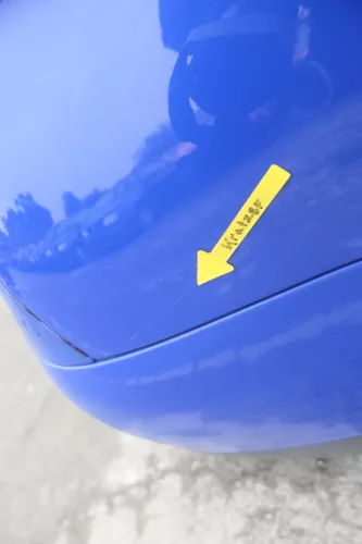 VW Lupo 6X Kotflügel vorne links blau LW5Z (164980)