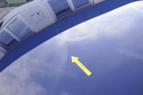 VW Passat 3BG Motorhaube Klappe vorne vorn Haube blau LB5N indigoblau (164991)