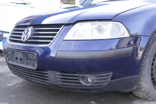 VW Passat 3BG Stoßstange vorne Frontstoßstange Stoßfänger blau LB5N (164993)