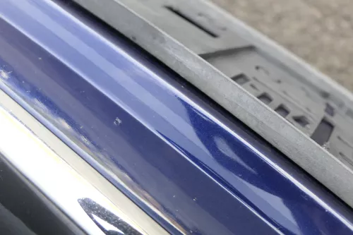 VW Passat 3BG Stoßstange vorne Frontstoßstange Stoßfänger blau LB5N (164993)