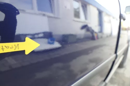 VW Passat 3B 3BG 3B6 Kombi Avant Tür hinten rechts mit Scheibe blau LB5N (164995)