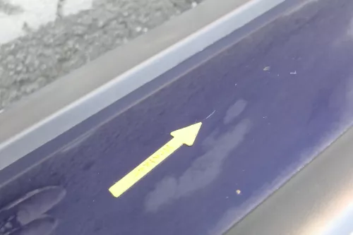 VW Passat 3B 3BG Kombi Variant Tür hinten links blau LB5N ohneAnbauteile (164998)