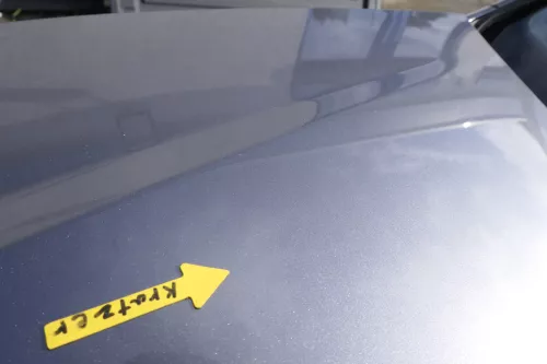 VW Touran 1T Caddy 2K Motorhaube Klappe Frontklappe grau LD7X platinumgrey 100 (165008)