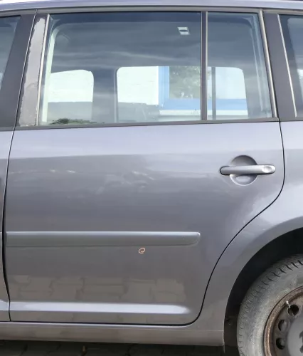 VW Touran 1T 1T3 Tür hinten links grau LD7X Cross