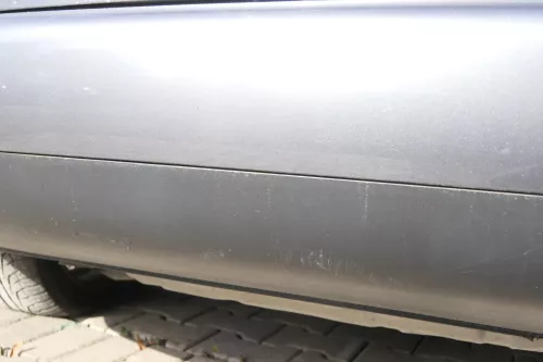 VW Touran 1T Stoßstange hinten Heckstoßstange Stoßfänger grau LD7X (165015)