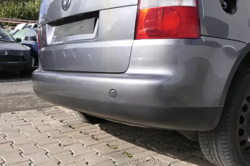 VW Touran 1T Stoßstange hinten Heckstoßstange Stoßfänger grau LD7X (165015)