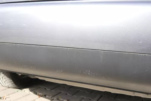 VW Touran 1T Stoßstange hinten Heckstoßstange Stoßfänger grau LD7X (165015)