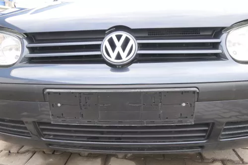VW Golf 4 1J Stoßstange vorne Stoßfänger vorn LC7V grau Frontstoßstange (165026)