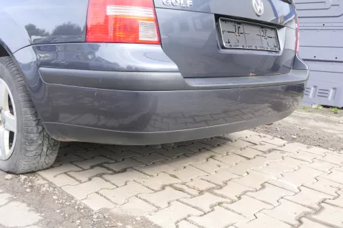 VW Golf 4 Kombi Avant Stoßstange hinten Heckstoßstange Stoßfänger grau LC7V (165031)