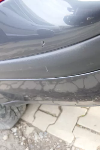 VW Golf 4 Kombi Avant Stoßstange hinten Heckstoßstange Stoßfänger grau LC7V (165031)