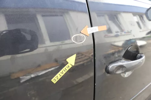 VW Touran 1T 1T3 Tür hinten rechts schwarz LC9Z (165049)