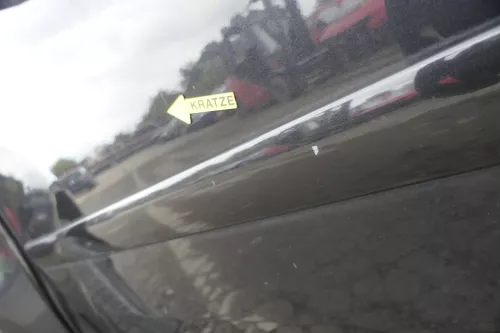 VW Touran 1T 1T3 Tür vorne links Fahrertür schwarz LC9Z OHNE Anbauteile Cross (165050)