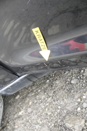 VW Touran 1T 1T3 Tür vorne links Fahrertür schwarz LC9Z OHNE Anbauteile Cross (165050)