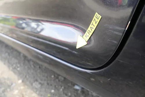 VW Touran 1T 1T3 Tür hinten links schwarz LC9Z Cross (165051)