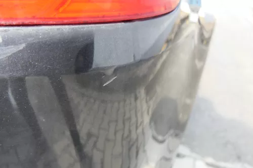 VW Touran 1T Stoßstange hinten Heckstoßstange Stoßfänger schwarz LC9Z (165053)