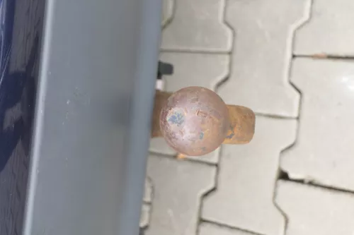 Audi A6 4B Limousine Stoßstange hinten Heckstoßstange Stoßfänger blau LZ5T (165074)