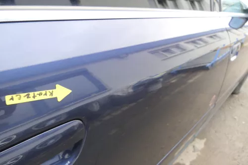 Audi A6 4B C5 Tür Türblatt hinten rechts blau LZ5T (165077)