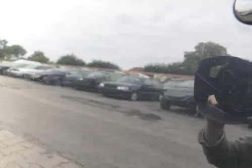 VW Passat 3B 3BG Kombi Variant Tür hinten links schwarz L041 ohneAnbauteile (165095)