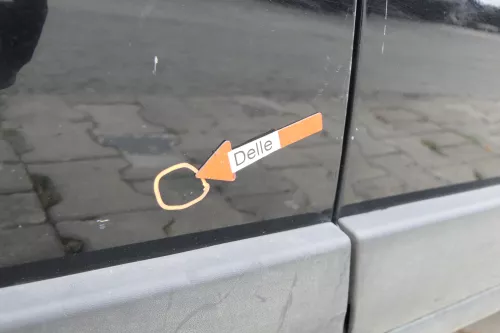 Passat 3B 3BG 3B6 Kombi + Limo Tür vorne links Fahrertür schwarz L041 ohneAnbaut (165096)