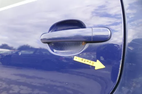 VW Passat 3B 3BG Kombi Variant Tür hinten links blau LB5N ohneAnbauteile (165111)