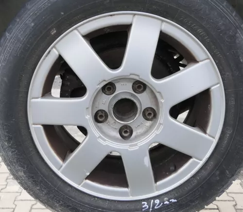 1x Felge Alufelge original VW Passat 3BG 7jx15H2 ET45 3B0601025A 3B0 601 025 A 2