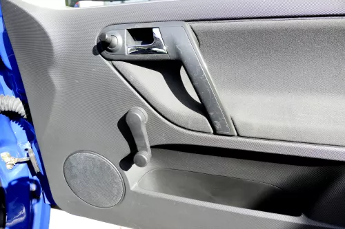 VW Polo 6N2 Türverkleidung Verkleidung Tür vorne rechts 2/3-Türer off-black (165138)