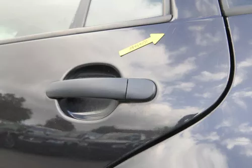 VW Golf 4 Bora Tür hinten links nur Kombi / Variant schwarz LC9Z (165145)