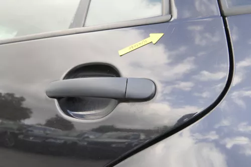 VW Golf 4 Bora Tür hinten links nur Kombi / Variant schwarz LC9Z (165145)