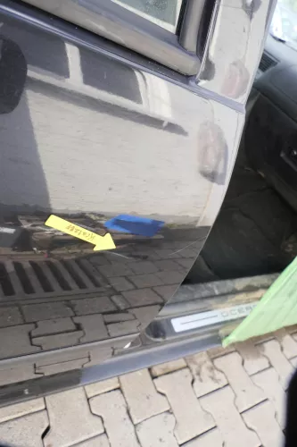 VW Golf 4 Bora Tür hinten rechts nur Kombi /Variant schwarz LC9Z ohne Anbauteile (165148)