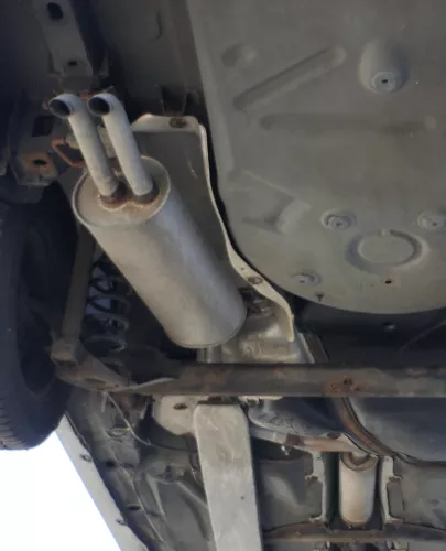 Skoda Octavia 1U Auspuff Endtop hinten Mittelschalldämpfer AKL AEH AVU APF