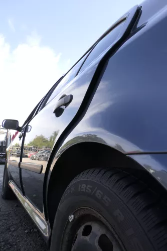 Skoda Octavia 1U Limousine Tür hinten links grau LF8F LF7S (165191)