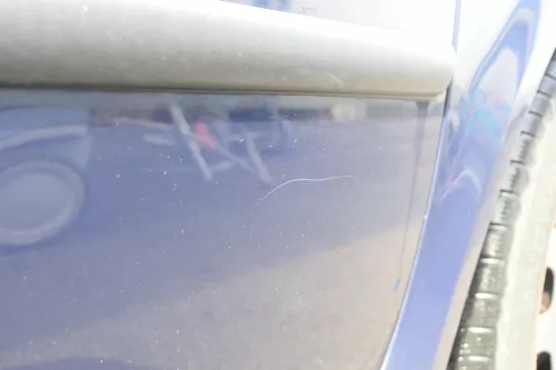 VW Golf 4 Tür vorne rechts Beifahrertür 2/3-Türer blau LA5G ohnAnbauteile (165253)