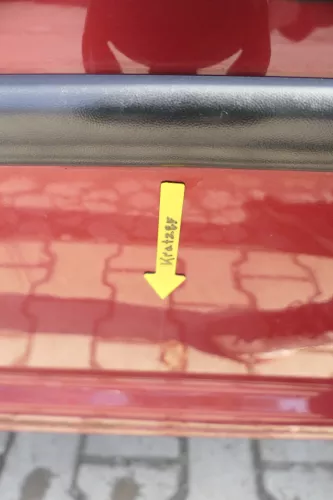 VW Golf 4 Tür vorne links Fahrertür 2/3-Türer braun rot LC3K ohneAnbauteile (165274)