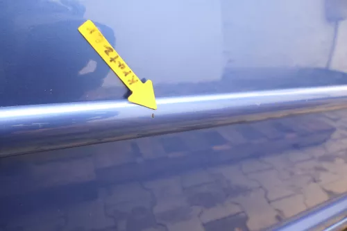 VW Golf 4 Tür vorne rechts Beifahrertür 2/3-Türer blau LW5Y ohnAnbauteile (165320)