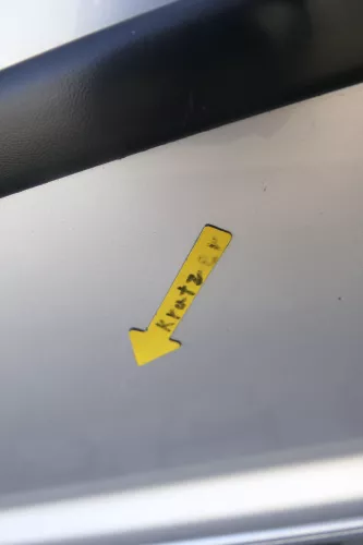 VW Golf 4 Bora Tür hinten links nur Kombi / Variant silber LA7W - ohne Anbauteil (165355)