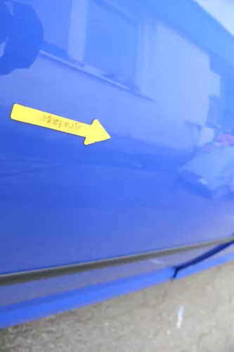 VW Golf 4 Bora Tür hinten rechts nur Kombi / Variant vlau LW5Z -ohne Anbauteil (165379)