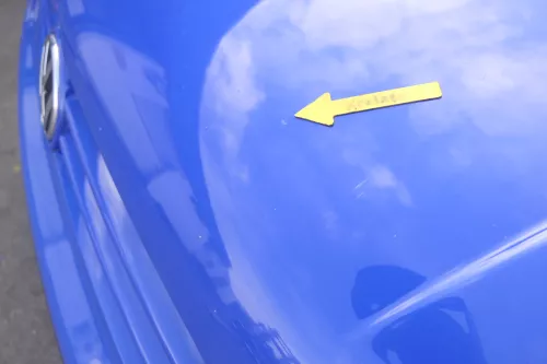 VW Golf 4 Motorhaube Haube Klappe vorne blau LW5Z (165384)