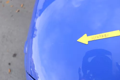 VW Golf 4 Motorhaube Haube Klappe vorne blau LW5Z (165384)