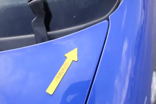 VW Golf 4 Motorhaube Haube Klappe vorne blau LW5Z (165384)