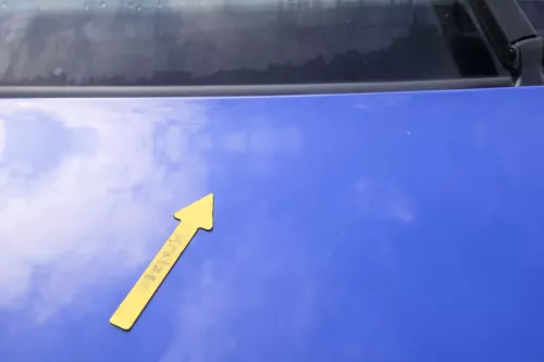 VW Golf 4 Motorhaube Haube Klappe vorne blau LW5Z (165384)