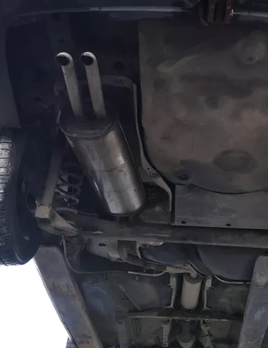 Golf 4 Bora Auspuff Endtopf + Mitteltopf 1,6 16V BCB AZD ATN AUS Variant Kombi