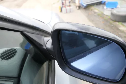 A4 B5 elektrischer Spiegel Außenspiegel rechts schwarz Glas (165403)