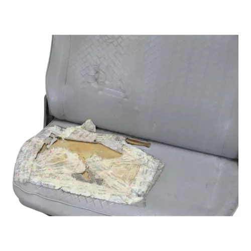 VW T4 Sitz vorne rechts 2er Doppel Beifahrersitz Doppelsitzbank grau mit Konsole (165421)