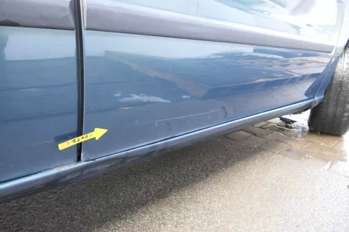 Seat Leon Toledo 1M Tür vorne rechts Beifahrertür grün LS5W AZUL TOPACIO L5SW (165472)