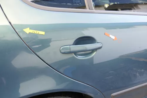 Seat Leon Toledo 1M Tür hinten rechts Beifahrerseite LS5W AZUL TOPACIO L5SW grün (165473)