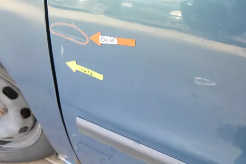 Seat Leon Toledo 1M Tür vorne links Fahrertür LS5W AZUL TOPACIO L5SW grün (165474)