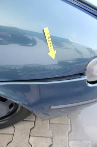 Seat Toledo Leon 1M Kotflügel vorne rechts LS5W AZUL TOPACIO L5SW grün (165477)