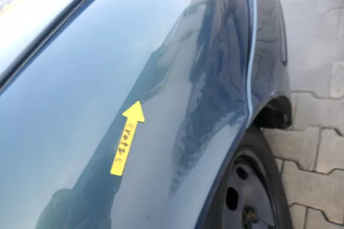 Seat Toledo Leon 1M Kotflügel vorne rechts LS5W AZUL TOPACIO L5SW grün (165477)